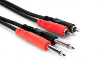 Hosa CPR-202 Dual 6.3mm TS - Dual RCA Cable 2m