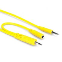 Hosa CMM-545Y Hopscotch Patch Cables 0.45m (5 pcs.)